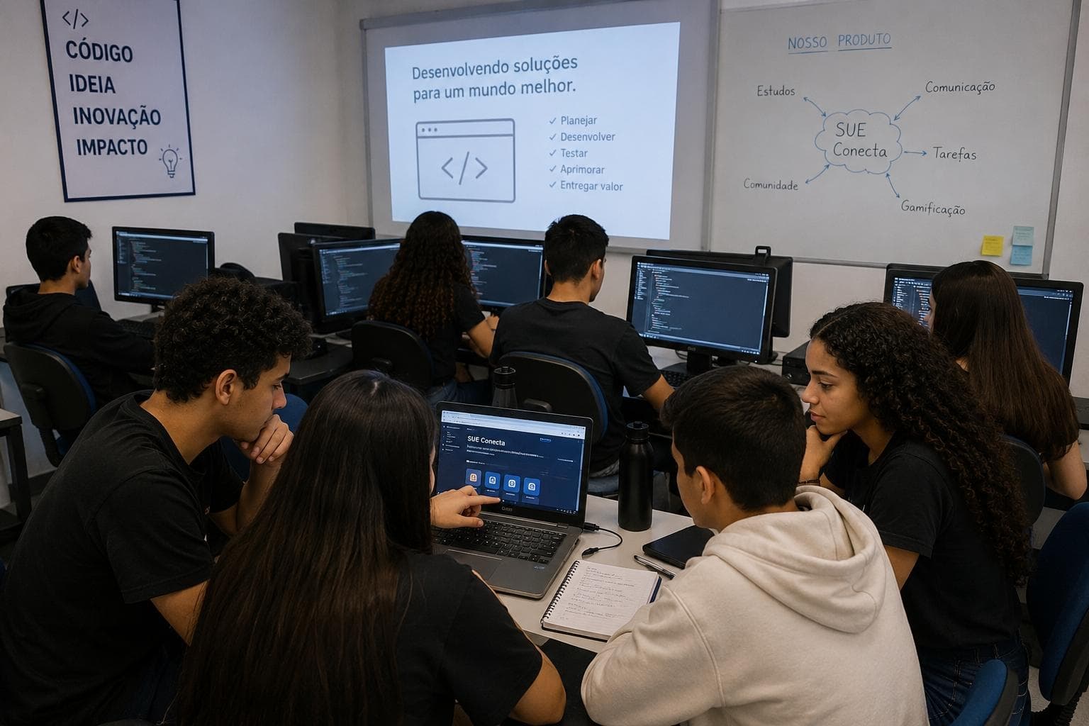 Tecnologia e Inovação – Desenvolvimento do Site da Escola Estadual Dr. João Beraldo