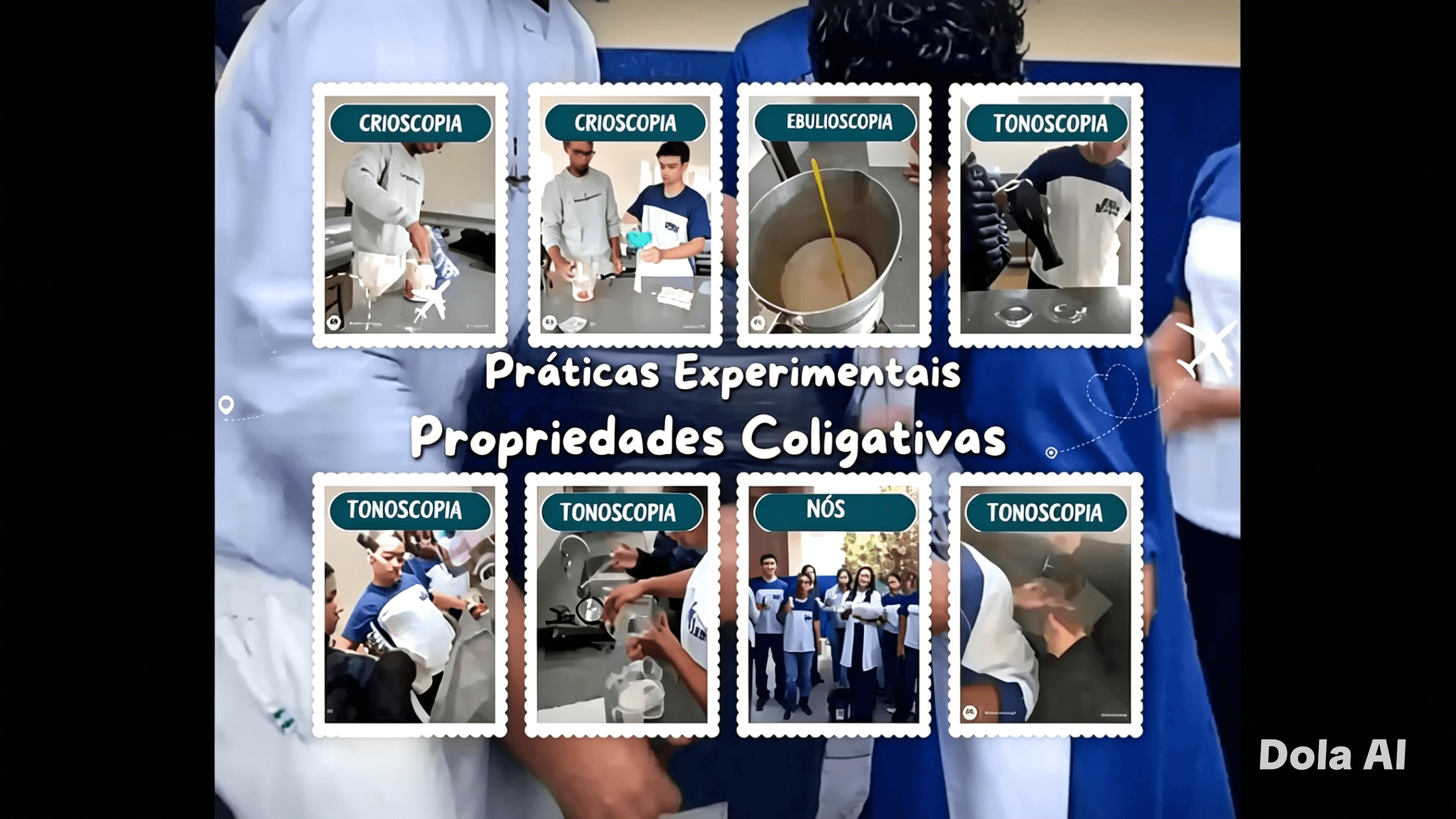 Alunos da Escola Estadual Doutor João Beraldo realizam experimento e produzem geladinho instantâneo